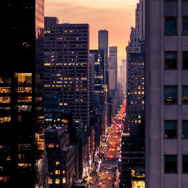 City skyline in Toronto, Canada